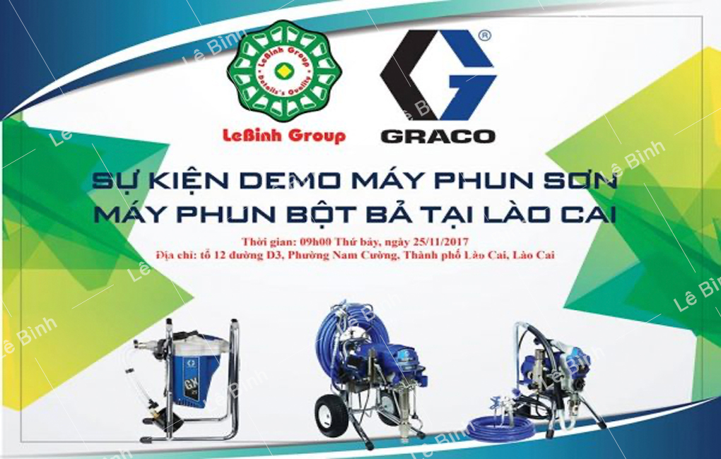 demo may phun son phun bot tai lao cai