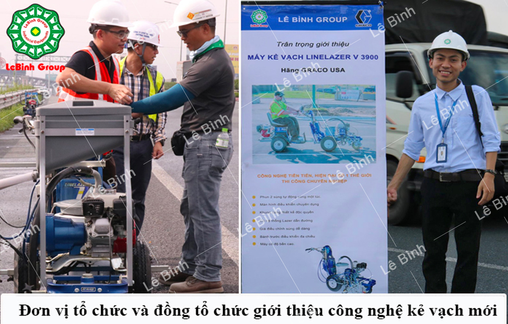 don vi to chuc va dong to chuc gioi thieu cong nghe phun son ke vach 1