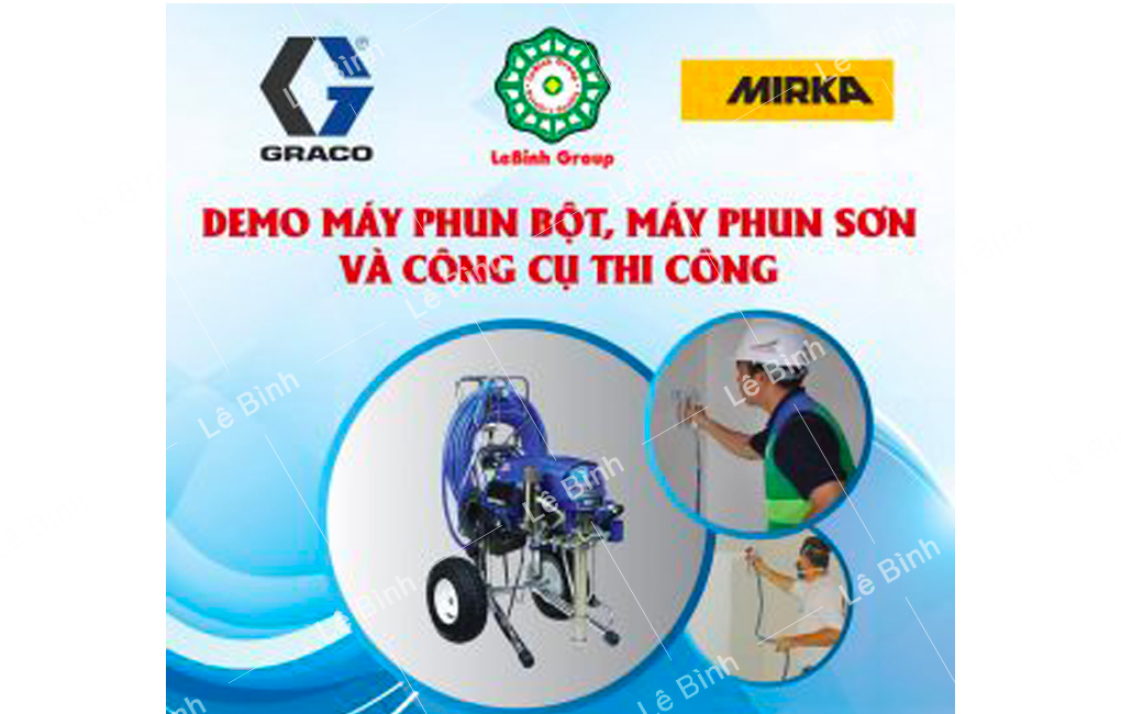 le binh demo may phun son phun bot tai lang