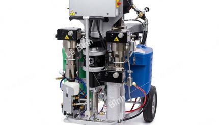 may phun foam polyurea graco xp70 hf 2
