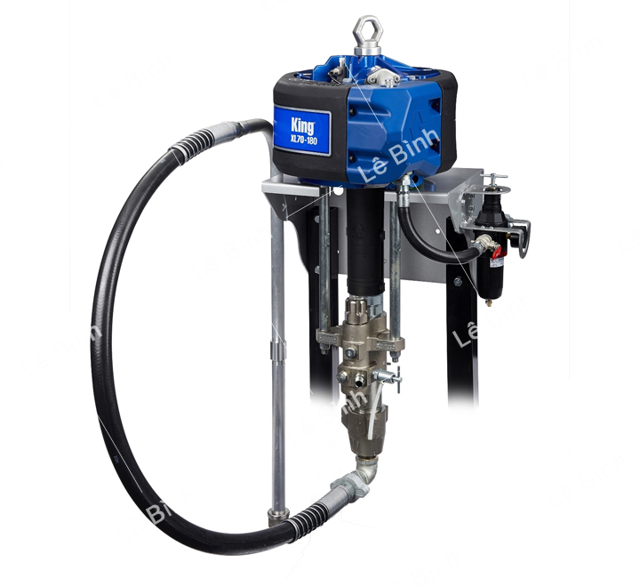 Tăng Hiệu Suất Công Việc Cùng Máy Phun Sơn Công Nghiệp Graco King 3 1.2 1