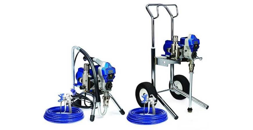 Vệ Sinh Máy Phun Sơn Graco 390PC